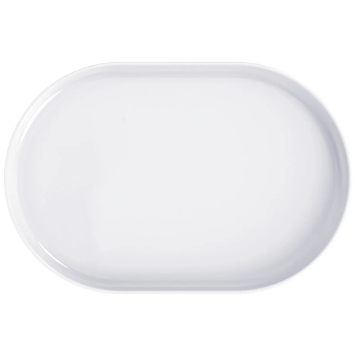 Prato Oval Tramontina Ágata em Porcelana Decorado 31 cm