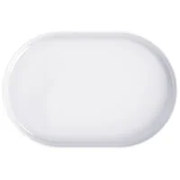 Prato Oval Tramontina Ágata em Porcelana Decorado 31 cm