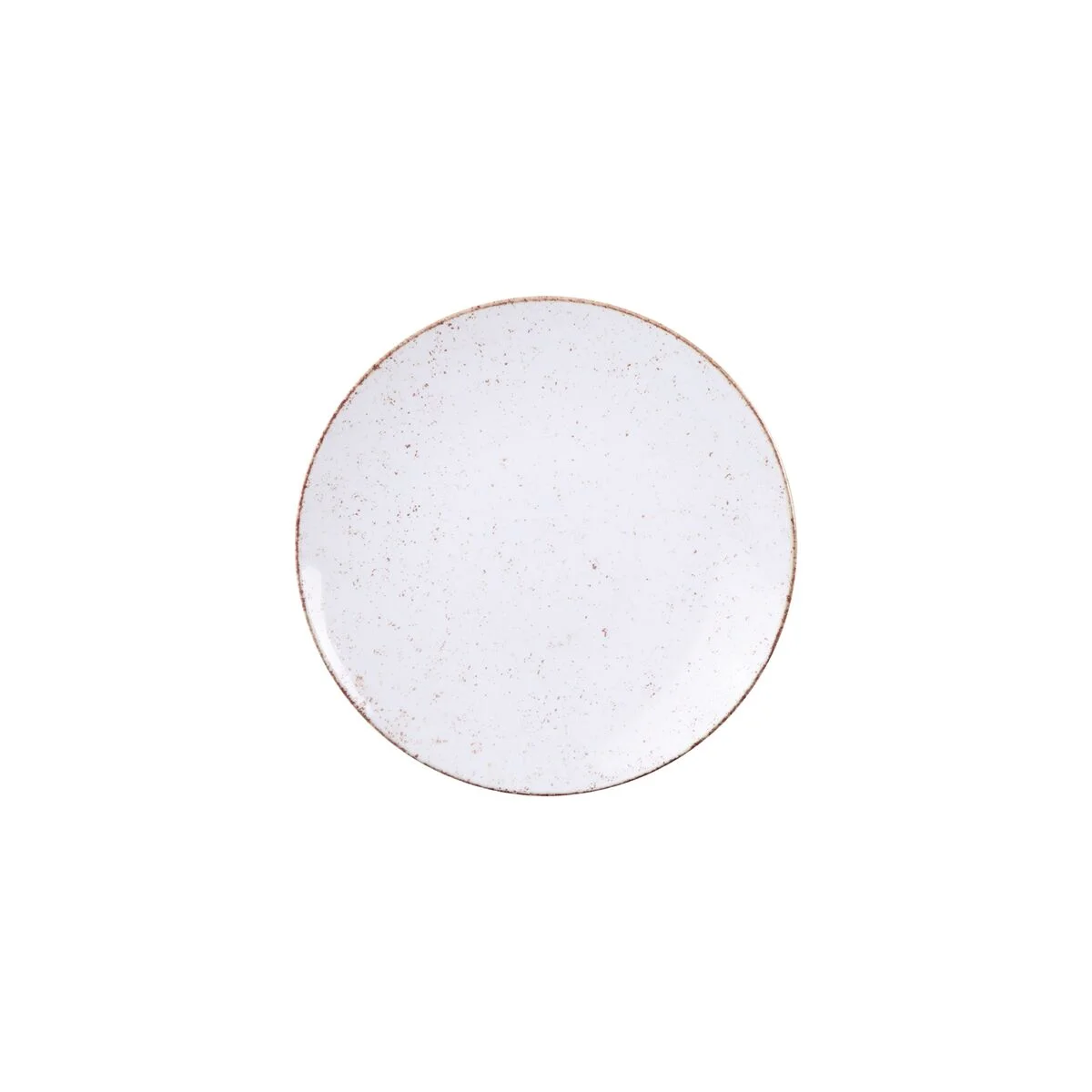 Prato Pão Tramontina Rustico Marrom em Porcelana 16 cm