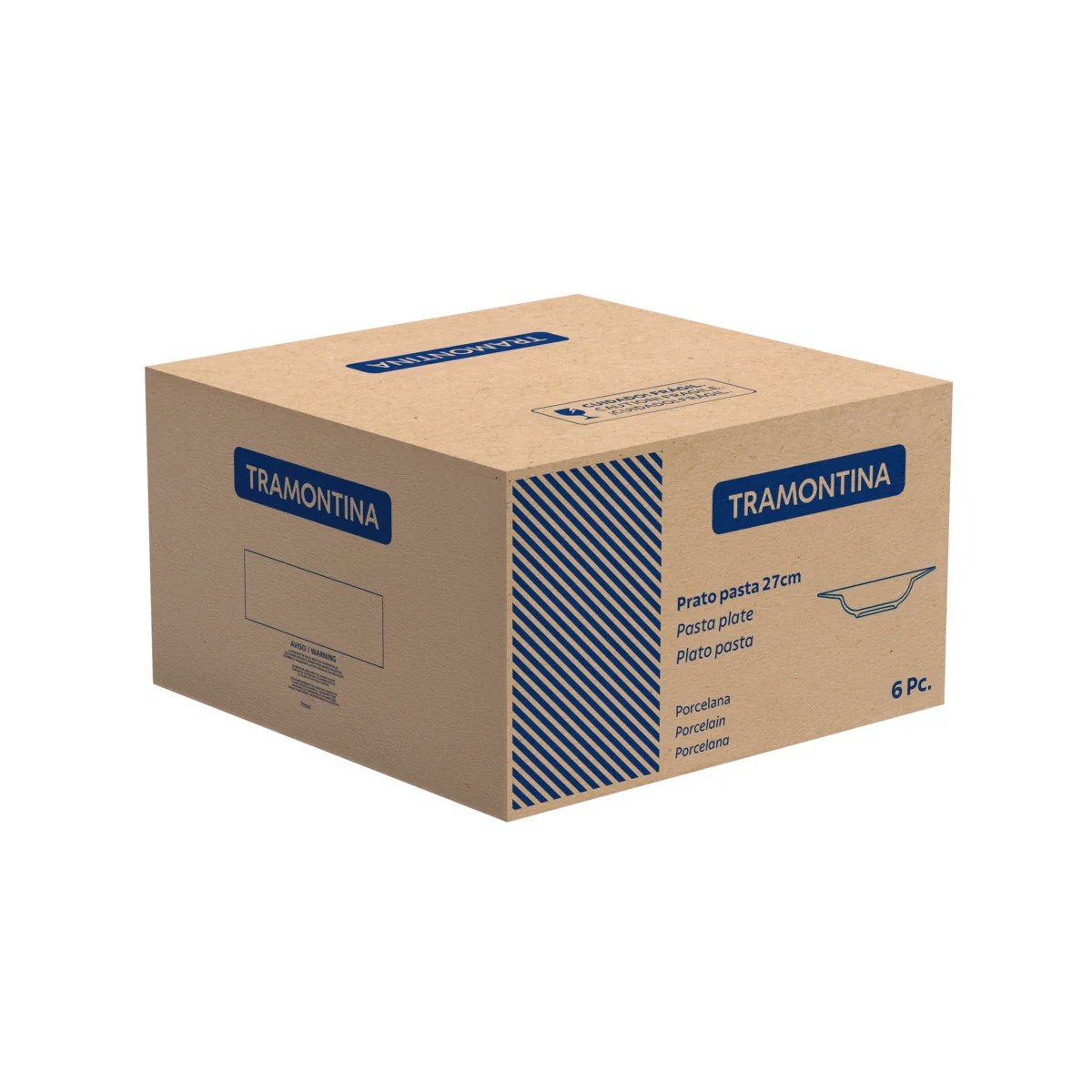Prato Pasta Tramontina Camila em Porcelana 27 cm