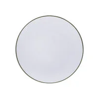 Prato Raso Jeri Verde Tramontina em Porcelana 25 cm