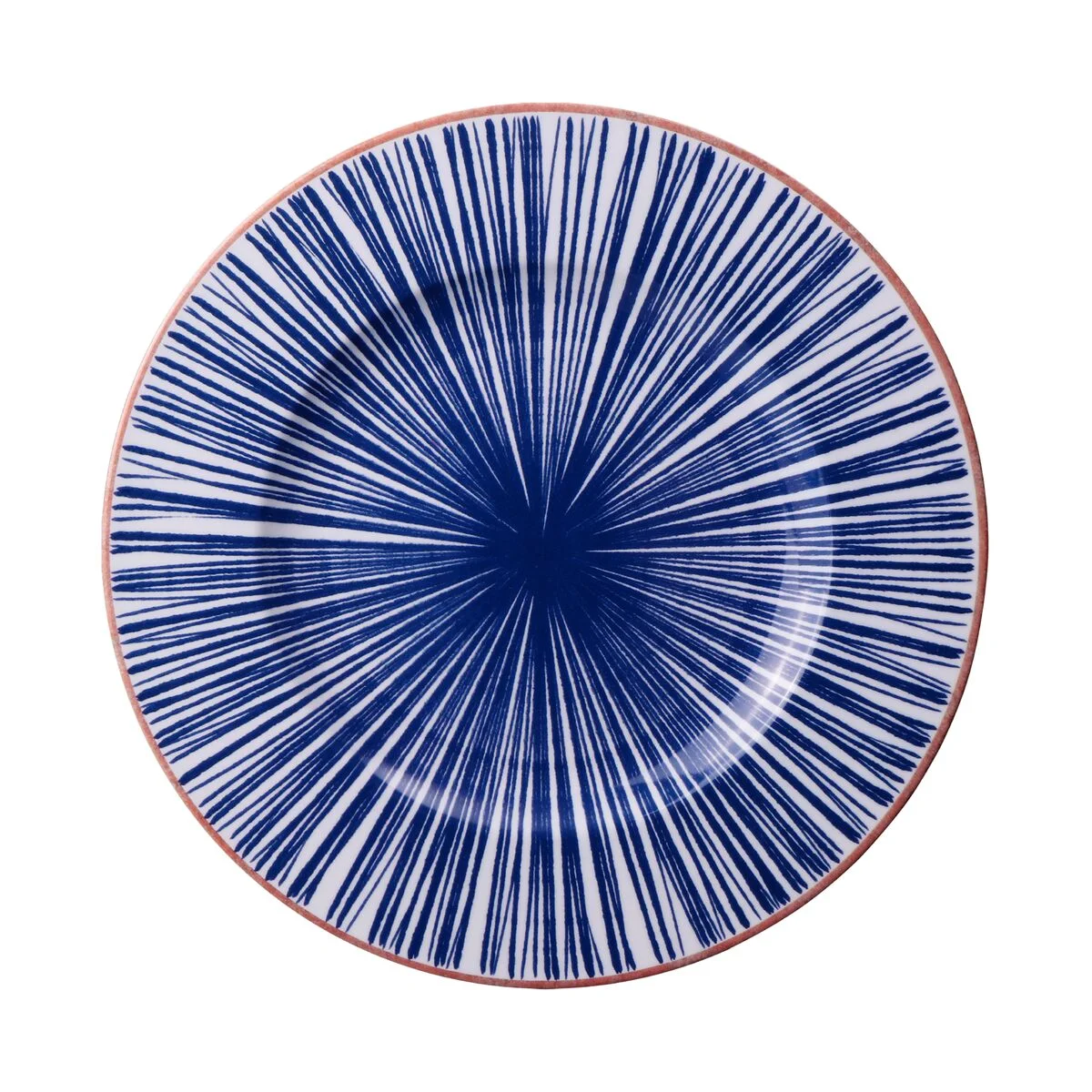 Prato Raso Tramontina Abstratta em Porcelana Decorada 28 cm