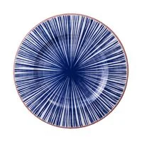 Prato Raso Tramontina Abstratta em Porcelana Decorada 28 cm