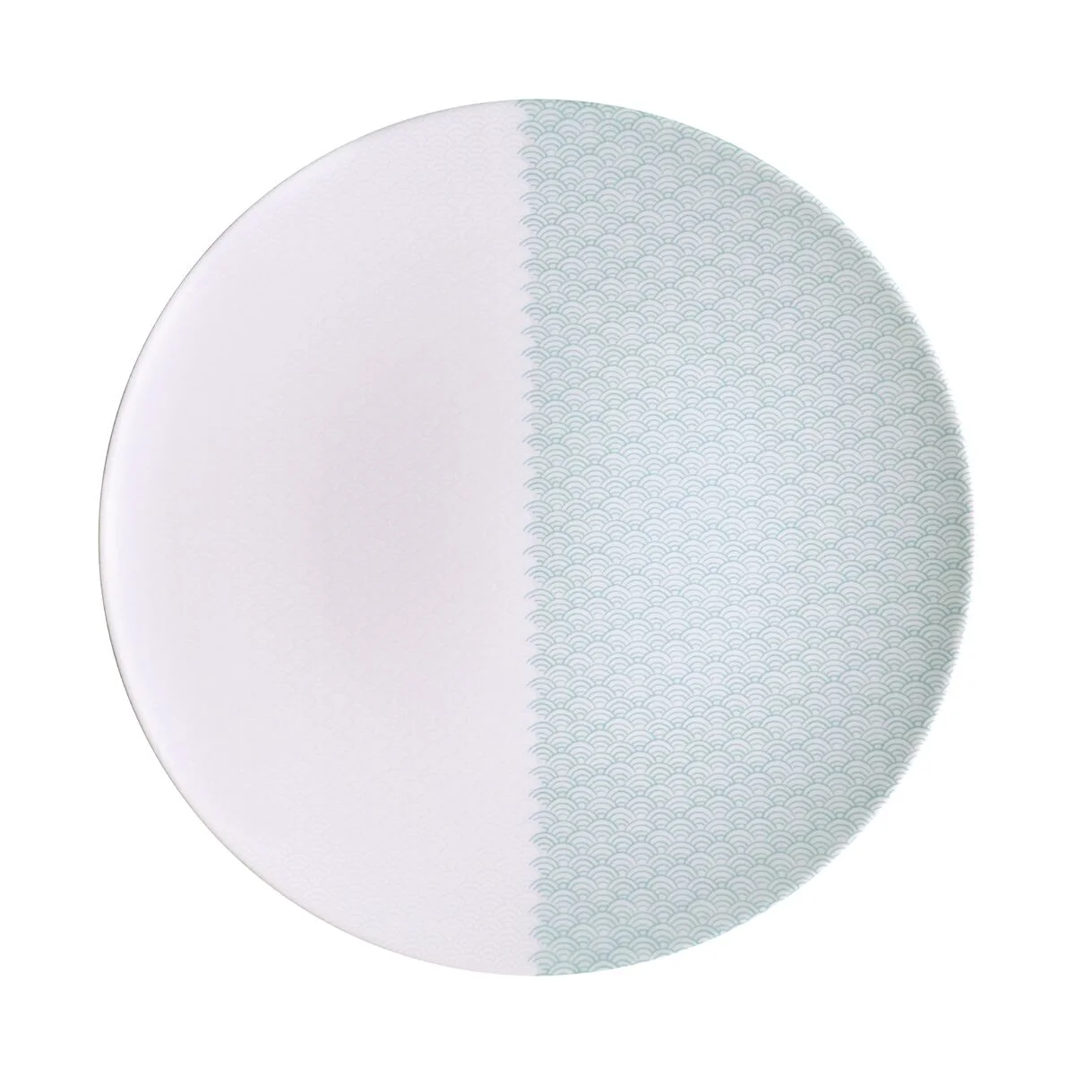 Prato Raso Tramontina Aquarius em Porcelana Decorada 28 cm
