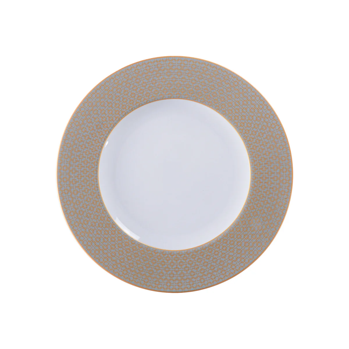 Prato Raso Tramontina Aurum em Porcelana Decorada 28 cm