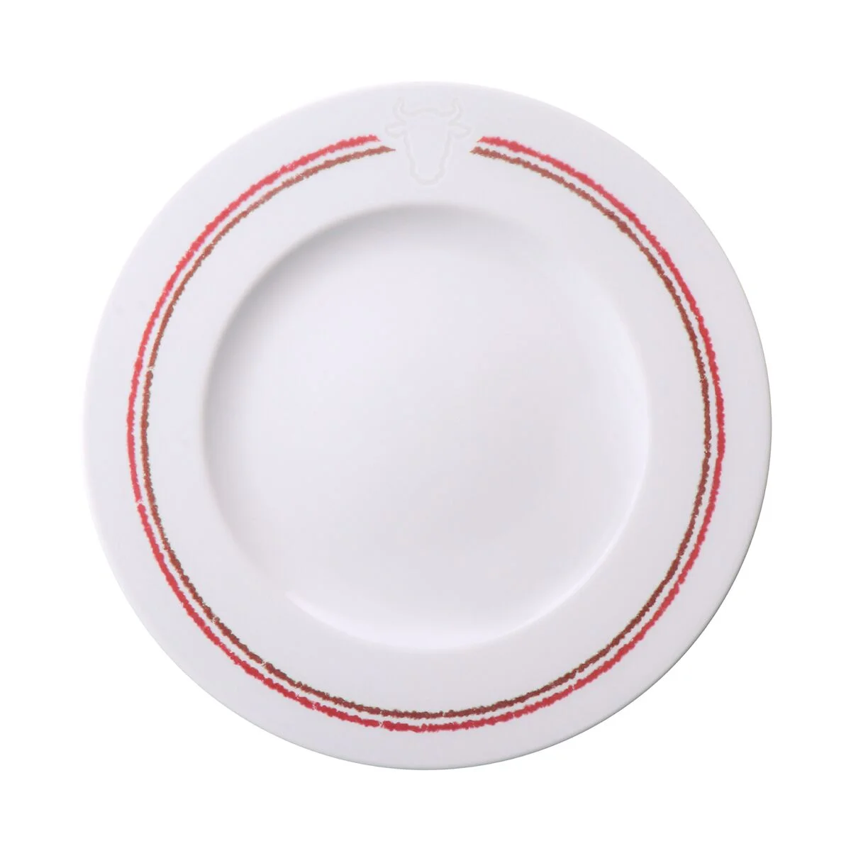 Prato Raso Tramontina Churrasco Classic em Porcelana Decorada 28 cm