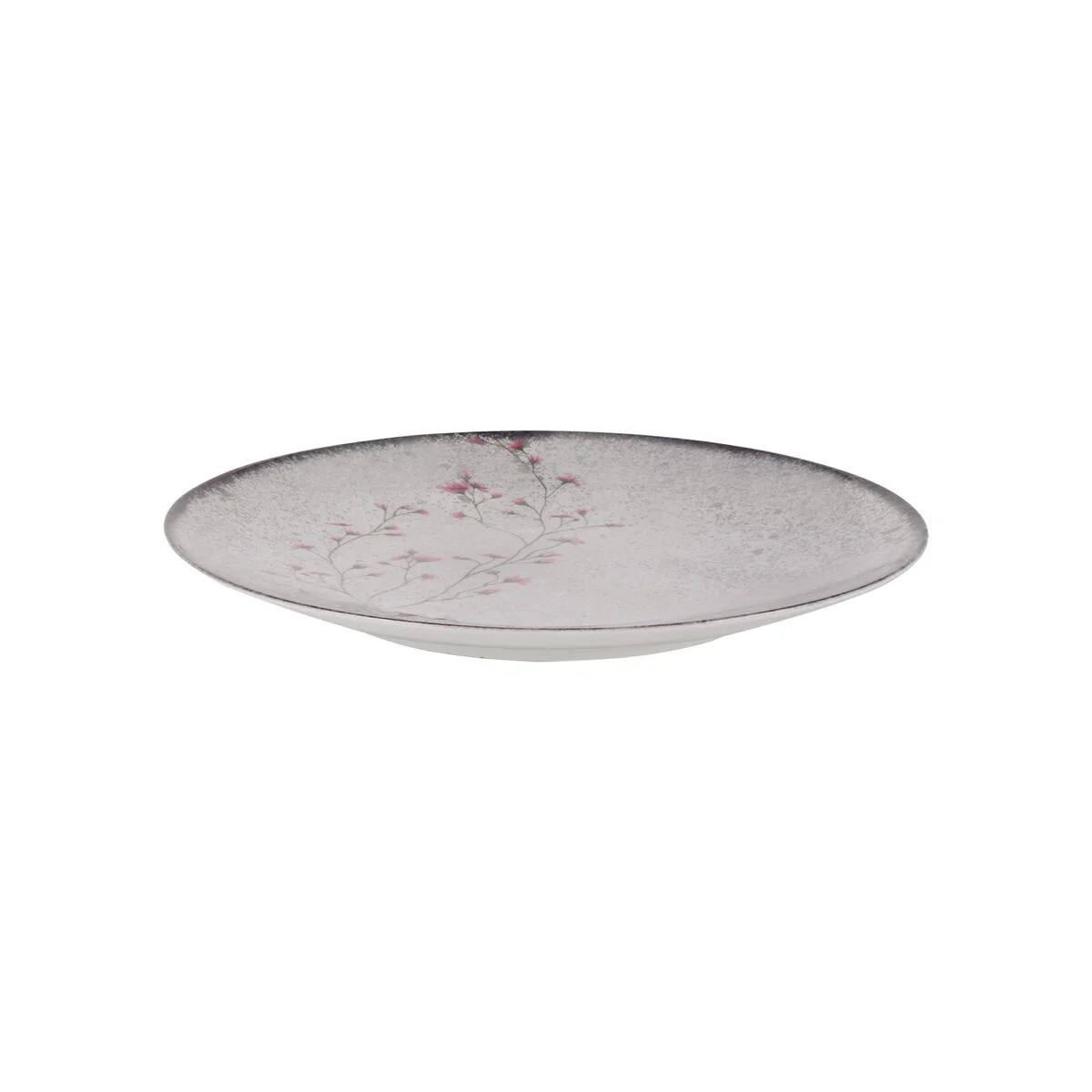 Prato Raso Tramontina Floralis em Porcelana Decorada 25 cm
