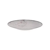 Prato Raso Tramontina Floralis em Porcelana Decorada 25 cm