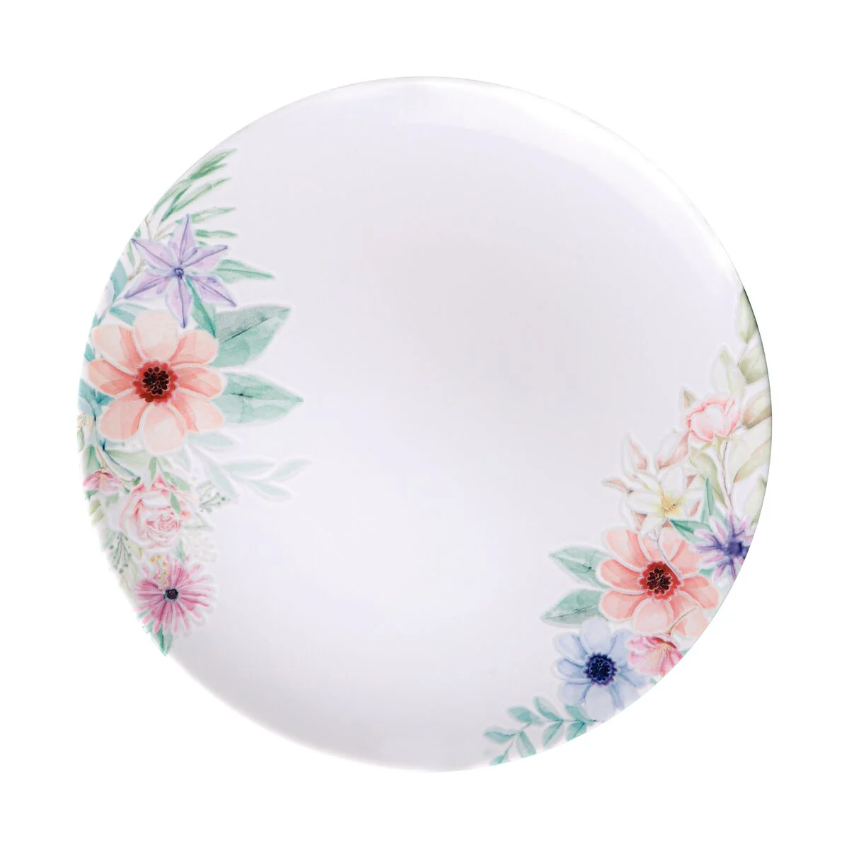 Prato Raso Tramontina Floratta em Porcelana Decorada 28 cm