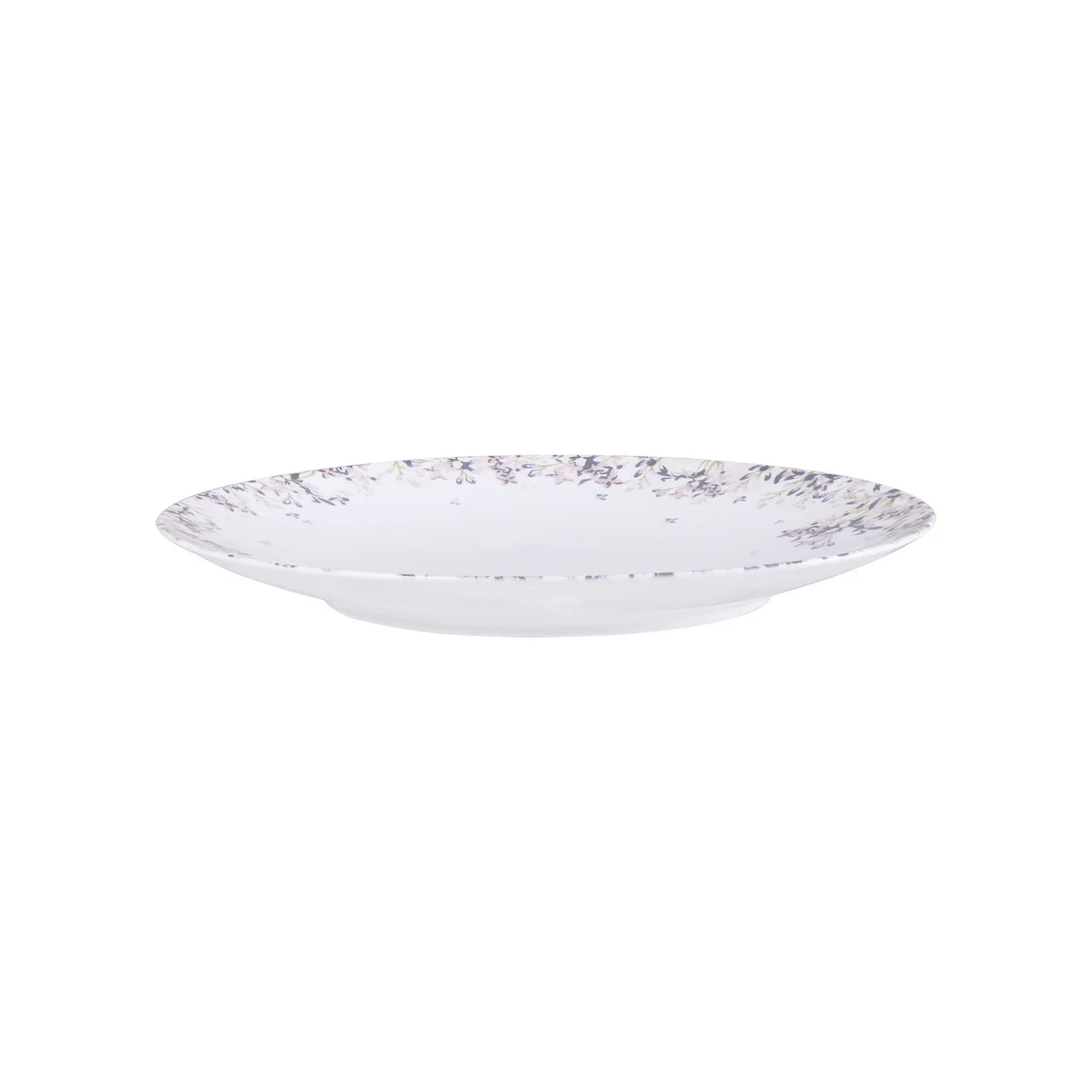 Prato Raso Tramontina Fogli em Porcelana Decorada 25 cm