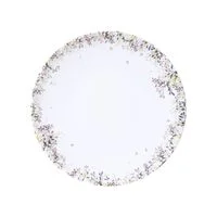 Prato Raso Tramontina Fogli em Porcelana Decorada 25 cm