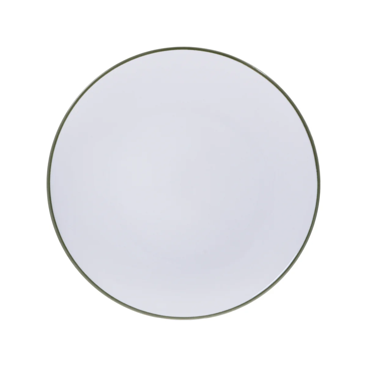 Prato Raso Tramontina Jeri Verde em Porcelana 27 cm