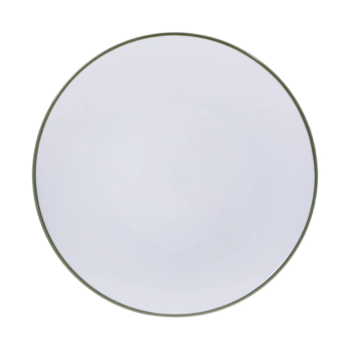 Prato Raso Tramontina Jeri Verde em Porcelana 30 cm