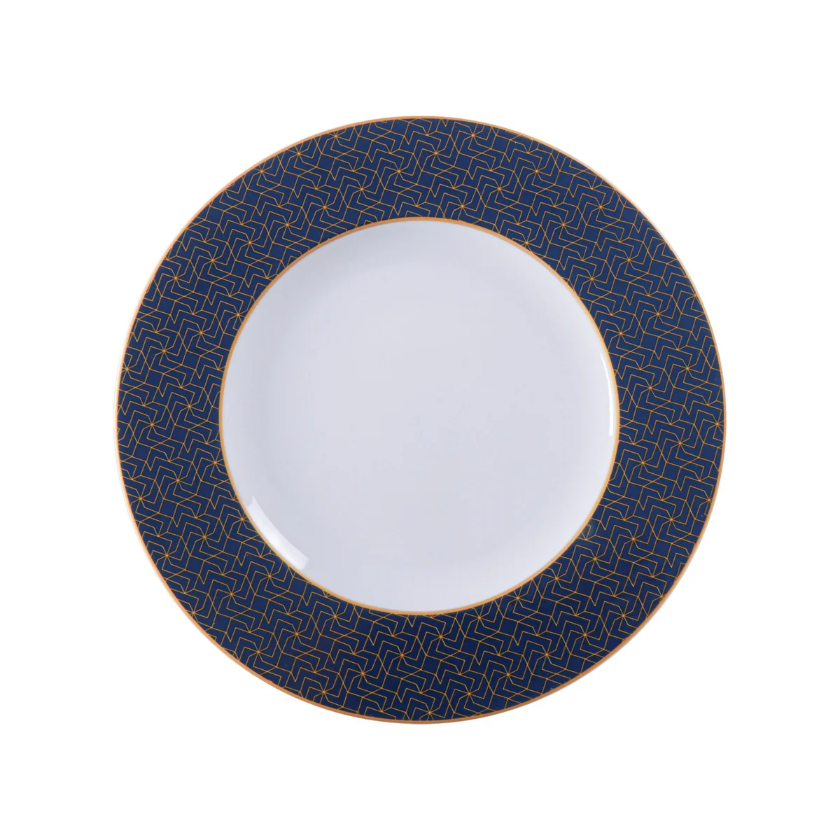 Prato Raso Tramontina Lazuli em Porcelana Decorada 28 cm