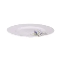 Prato Raso Tramontina Lilla em Porcelana Decorada 28 cm