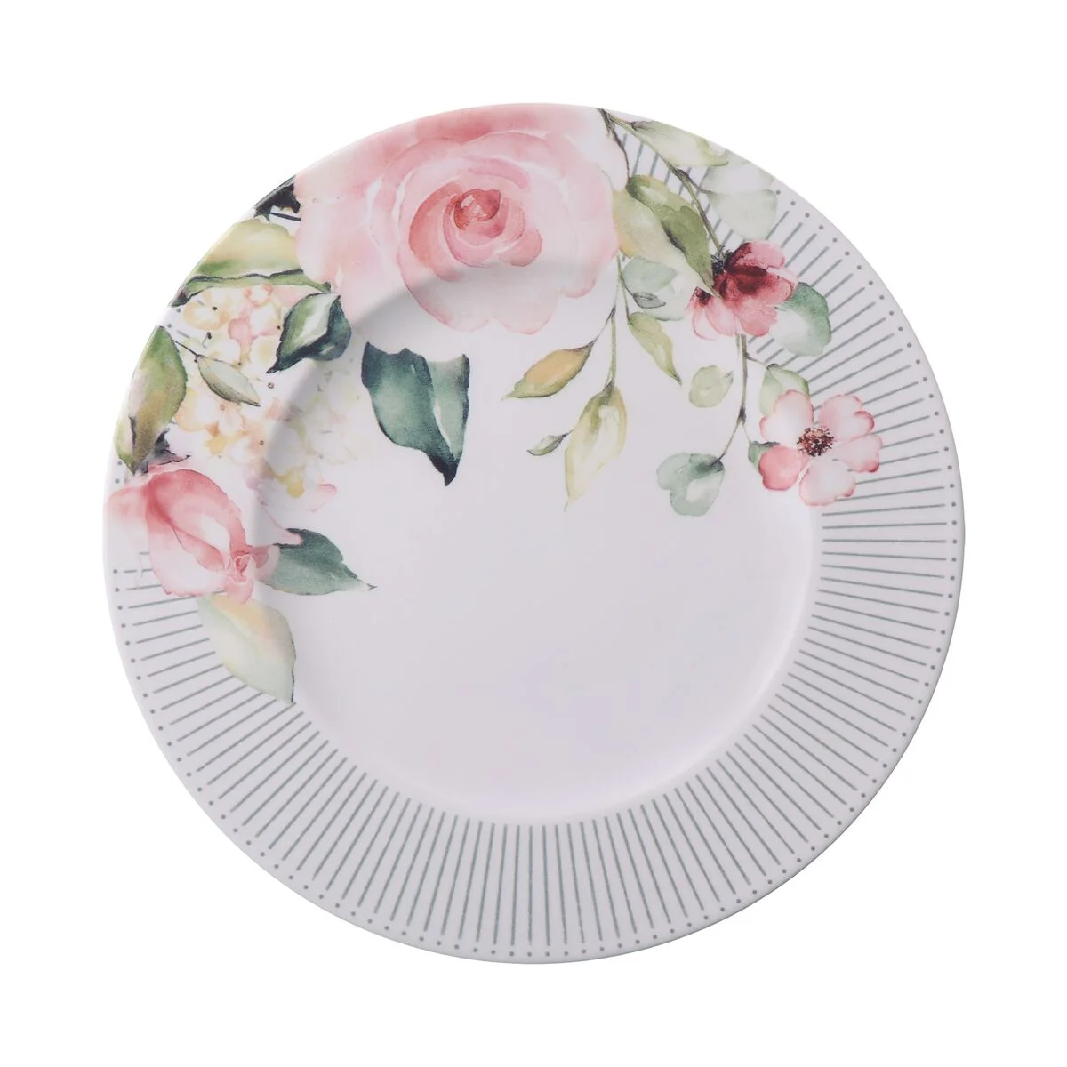 Prato Raso Tramontina Ornatta em Porcelana Decorada 28 cm