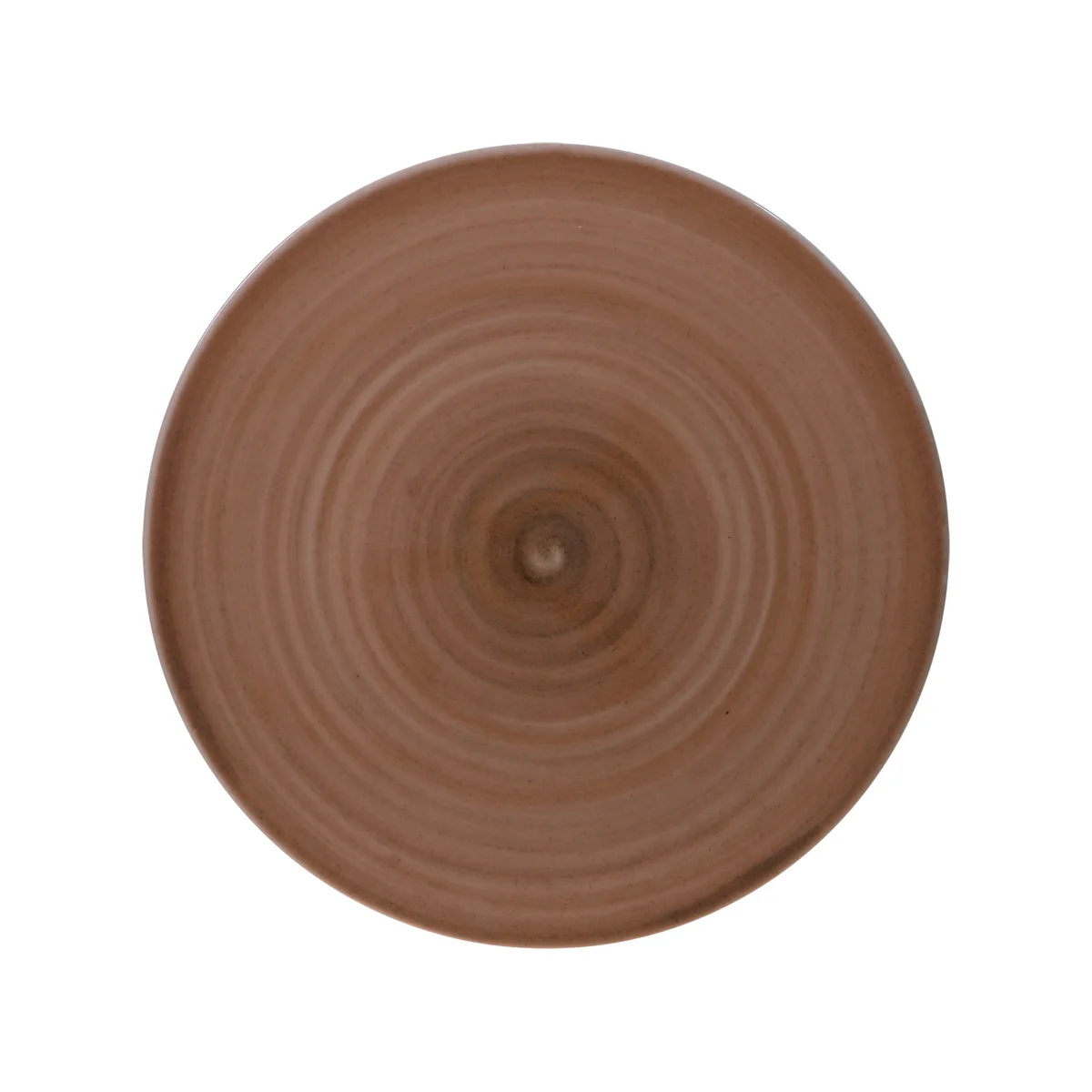 Prato Raso Tramontina Paraty Mocha em Porcelana 27 cm