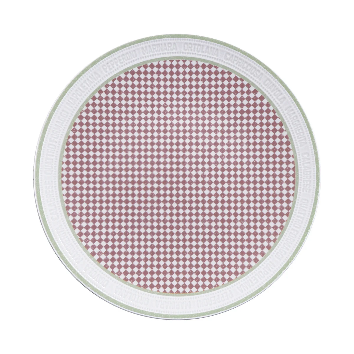 Prato Raso Tramontina Positano em Porcelana Decorada 25 cm