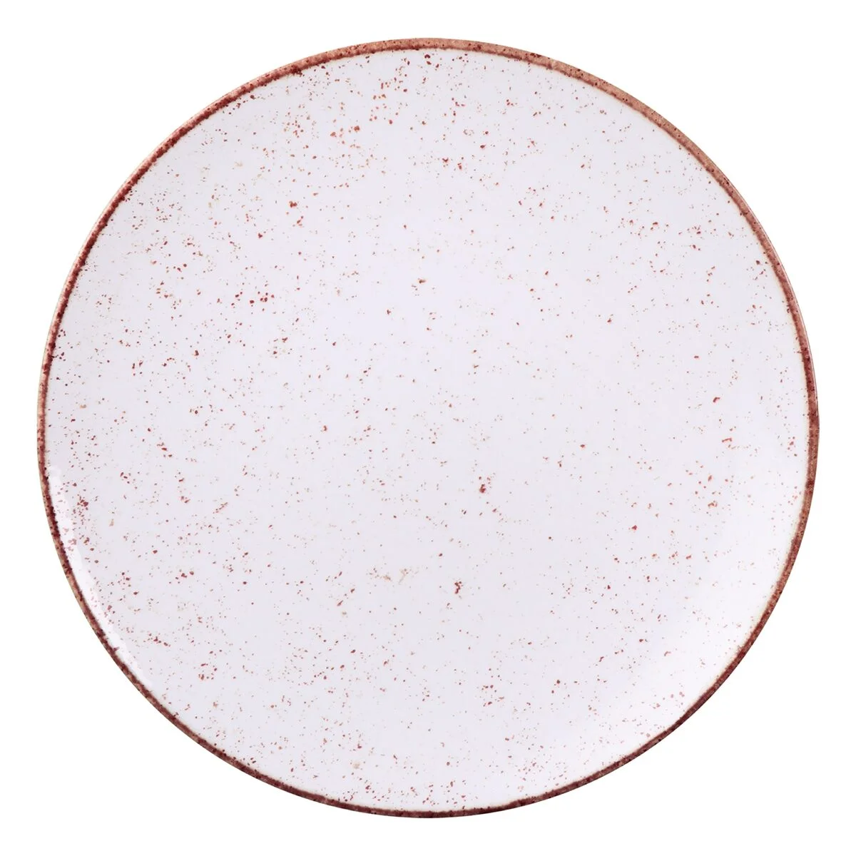 Prato Raso Tramontina Rustico Marrom MaxForce em Porcelana 30 cm