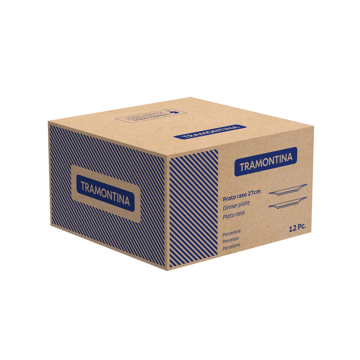 Prato Raso Tramontina Sancho MaxForce em Porcelana 27 cm