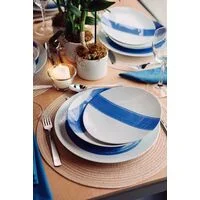 Aparelho de Jantar Tramontina Soho em Porcelana Decorada 30 Peças