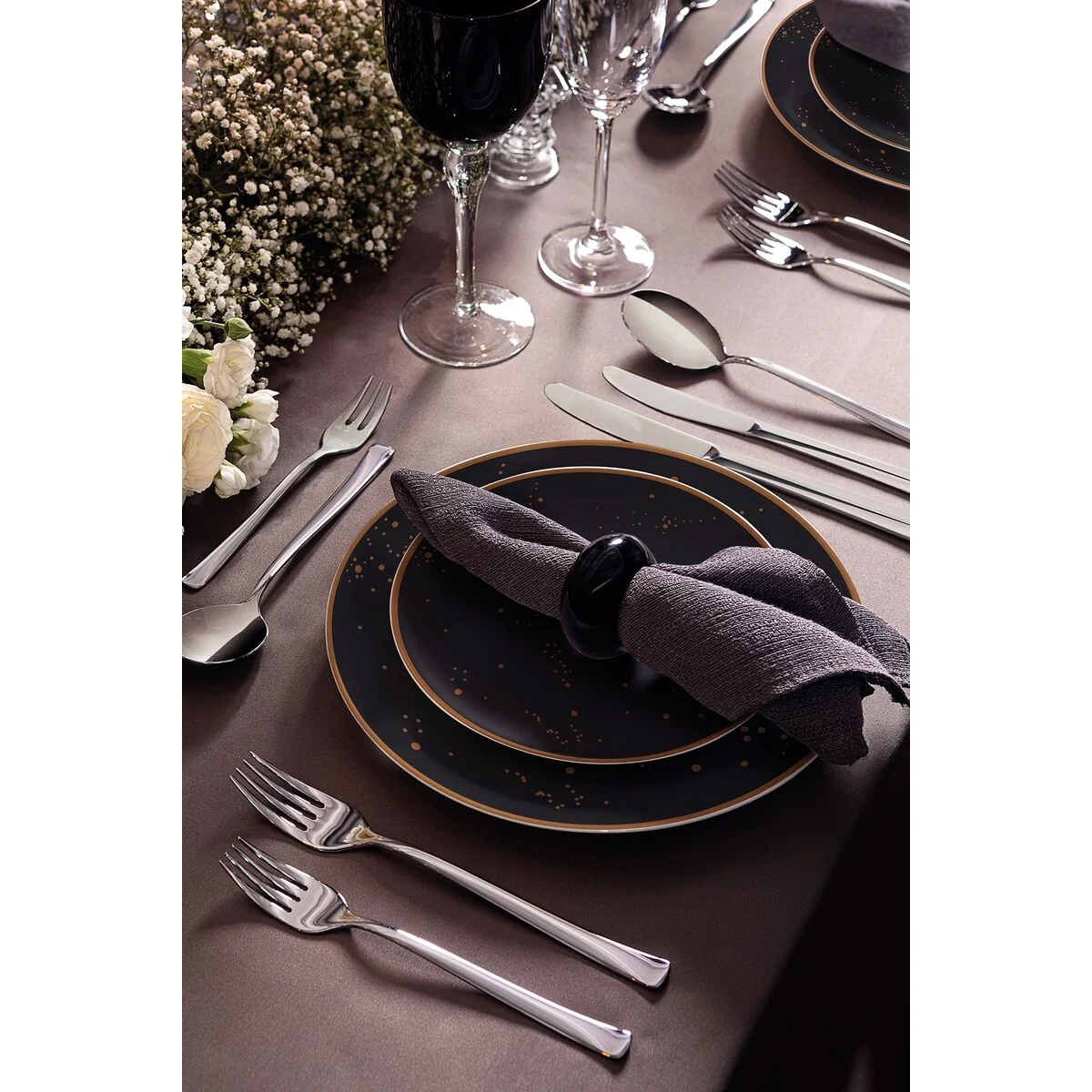 Prato Raso Tramontina Valentina em Porcelana Decorada 28 cm