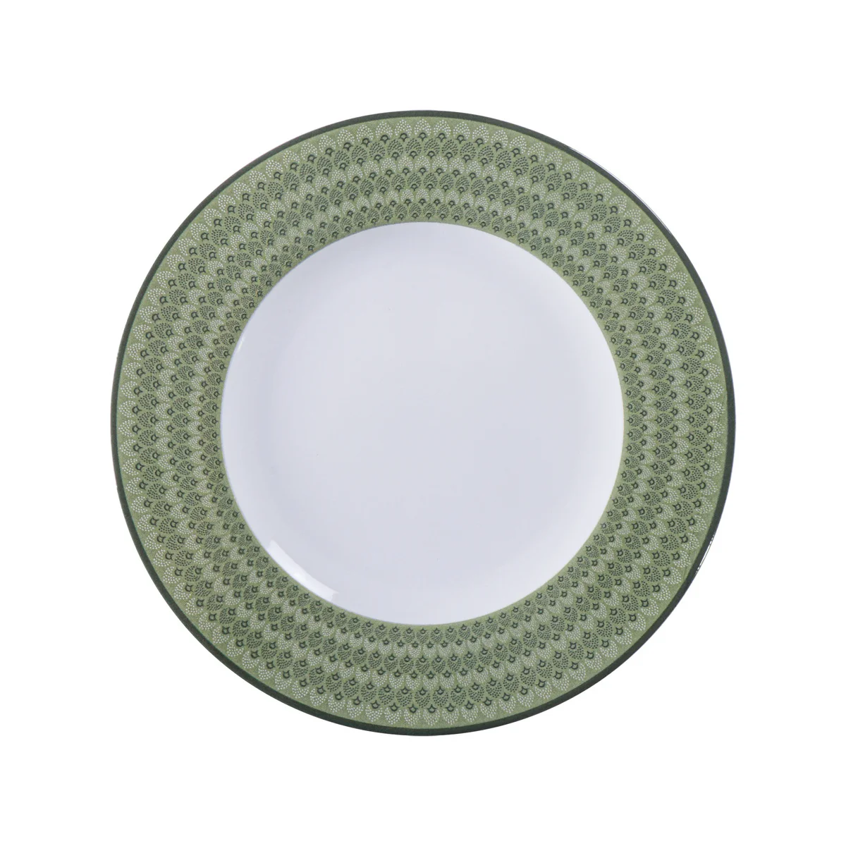 Prato Raso Tramontina Zenith em Porcelana Decorada 28 cm