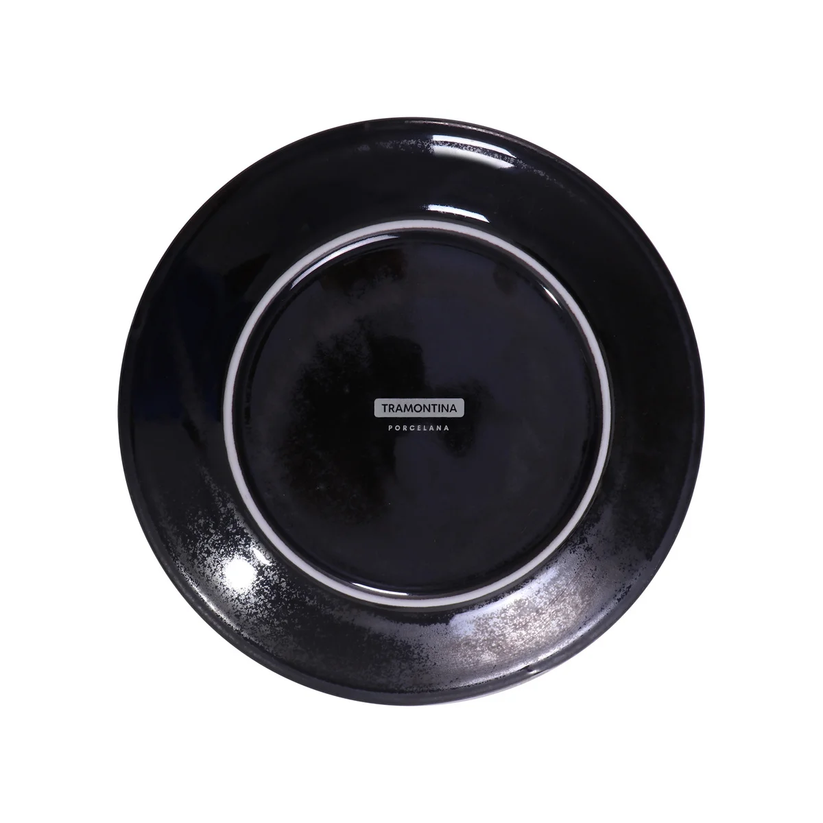 Prato Sobremesa Tramontina Ametista em Porcelana Decorada 21 cm