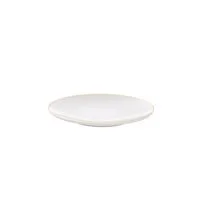 Prato Sobremesa Tramontina Anna em Porcelana com Filete de Ouro 21 cm