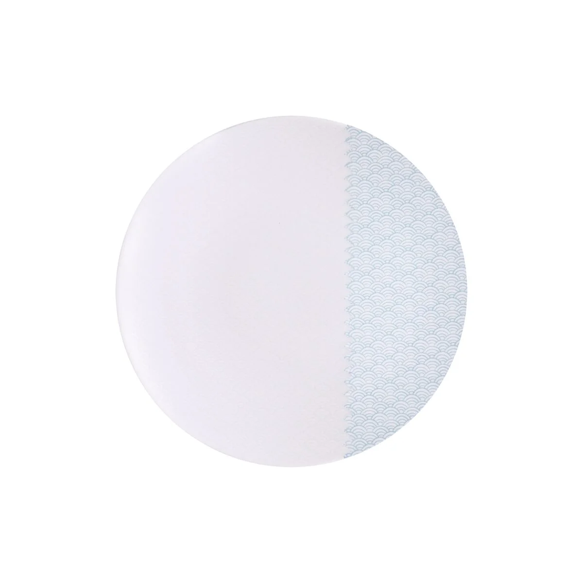 Prato Sobremesa Tramontina Aquarius em Porcelana Decorada 21 cm