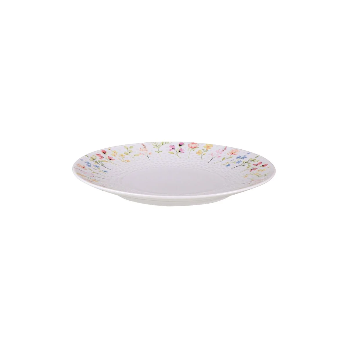 Prato Sobremesa Tramontina Artemis em Porcelana Decorada 21 cm