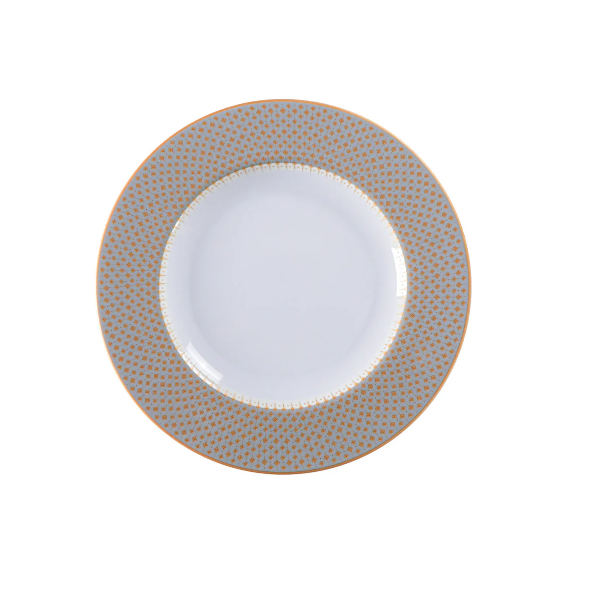Prato Sobremesa Tramontina Aurum em Porcelana 21 cm