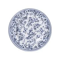 Prato Sobremesa Tramontina Azzura em Porcelana Decorada 21 cm