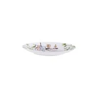 Prato Sobremesa Tramontina Círio em Porcelana Decorada 19 cm