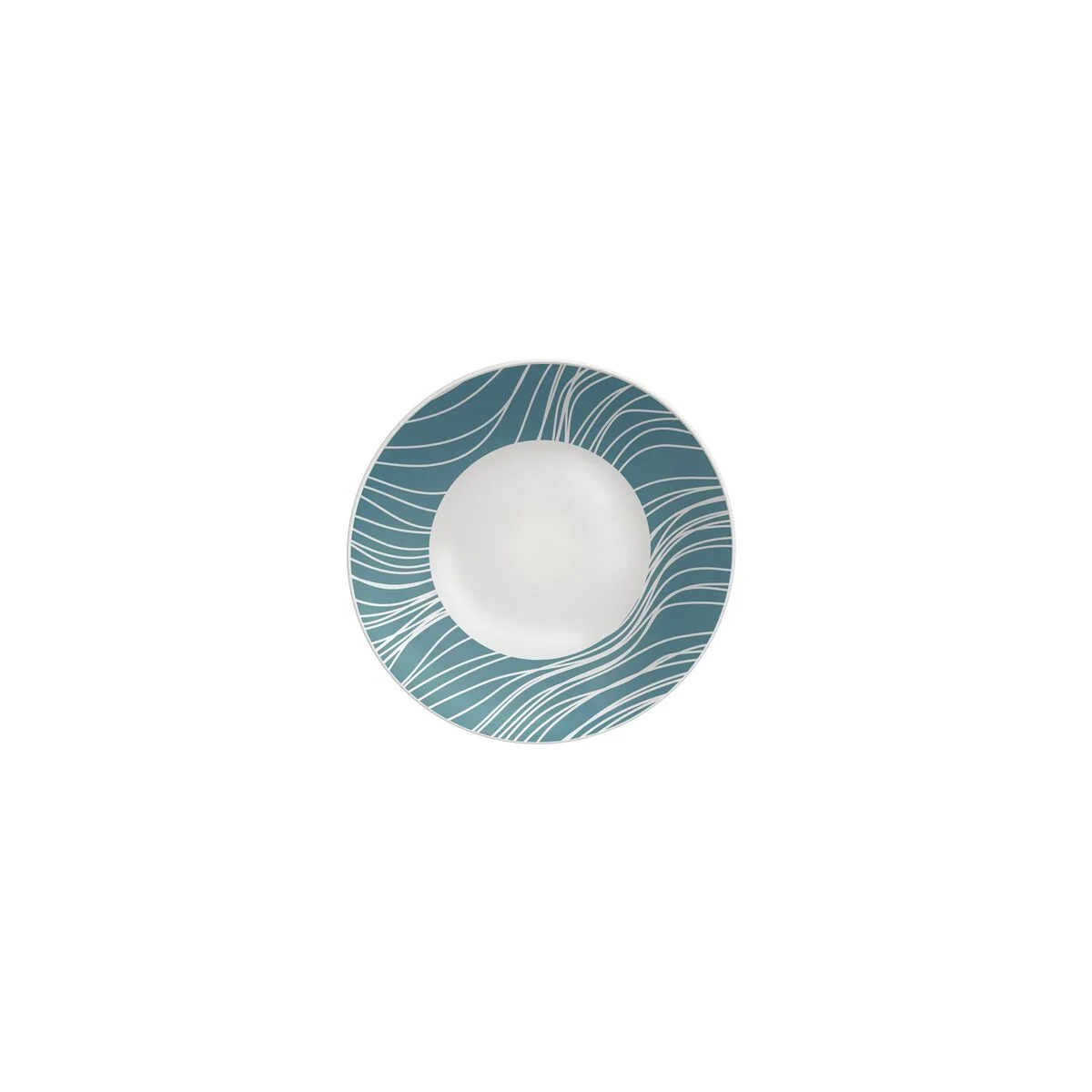 Prato Sobremesa Tramontina Clarice em Porcelana Decorada 19 cm