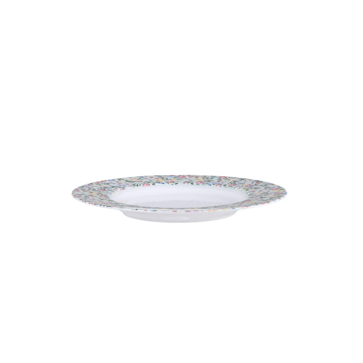 Prato Sobremesa Tramontina Dalina em Porcelana Decorada 21 cm
