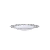 Prato Sobremesa Tramontina Dalina em Porcelana Decorada 21 cm