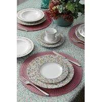 Prato Sobremesa Tramontina Dalina em Porcelana Decorada 21 cm