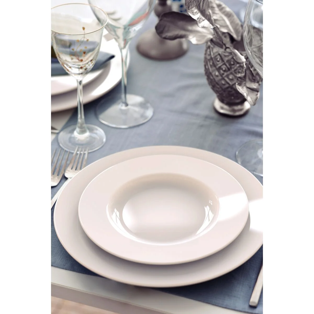 Prato Raso Tramontina Elena em Porcelana 28 cm