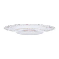 Prato Sobremesa Tramontina Essência Do Círio em Porcelana Decorada 21 cm