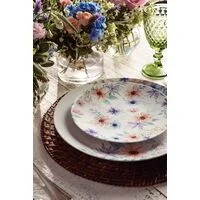 Aparelho de Jantar Tramontina Floratta em Porcelana Decorada 20 Peças