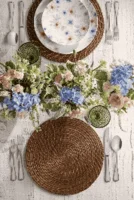 Prato Sobremesa Tramontina Floratta em Porcelana Decorada 21 cm