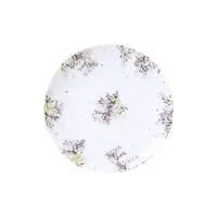 Prato Sobremesa Tramontina Fogli em Porcelana Decorada 19 cm