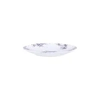 Prato Sobremesa Tramontina Fogli em Porcelana Decorada 19 cm