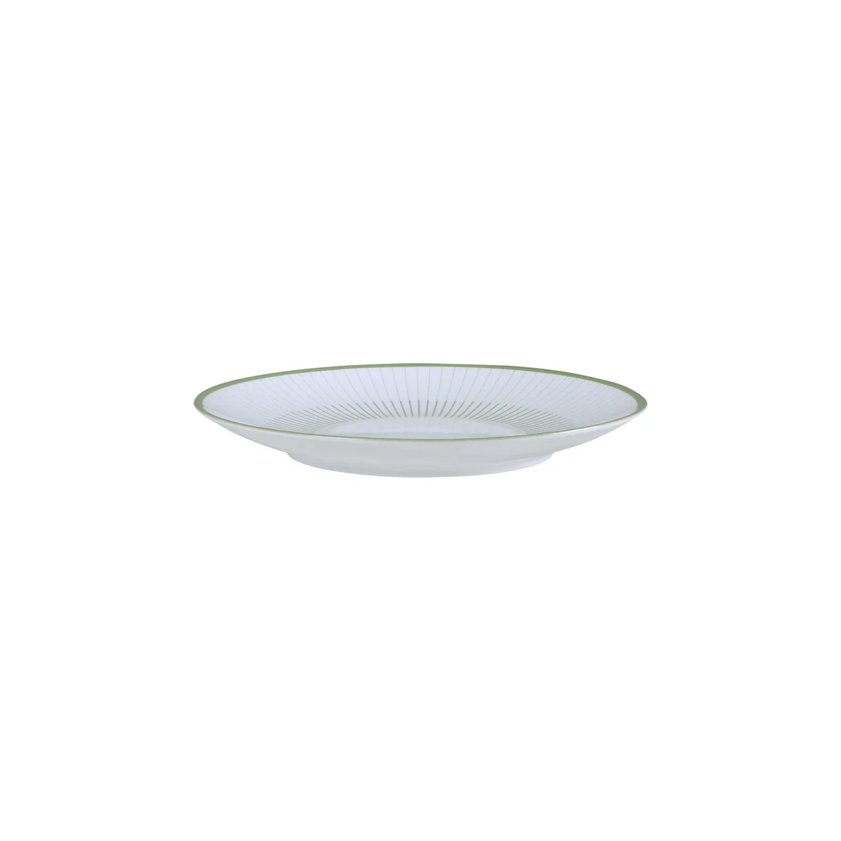 Prato Sobremesa Tramontina Lineare em Porcelana Decorada 19 cm