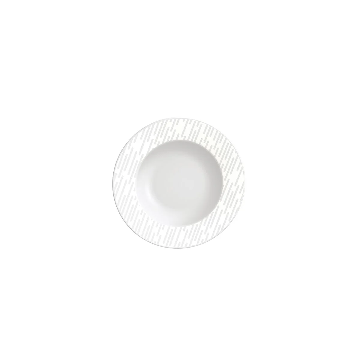 Prato Sobremesa Tramontina Marie em Porcelana Decorada 21 cm