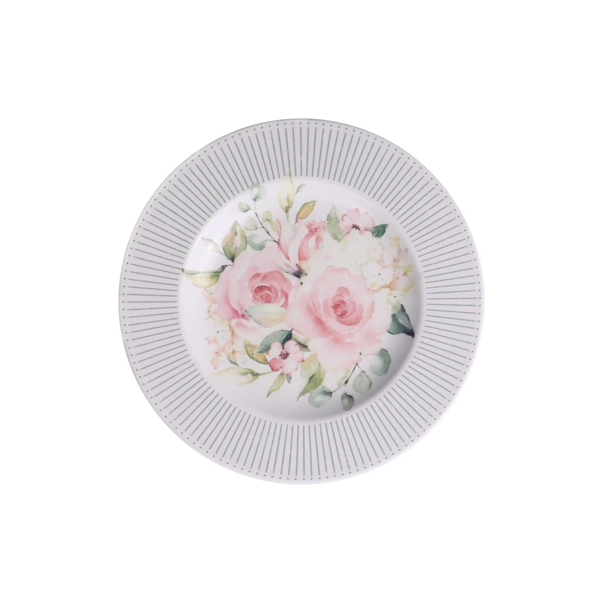 Prato Sobremesa Tramontina Ornatta em Porcelana Decorada 21 cm