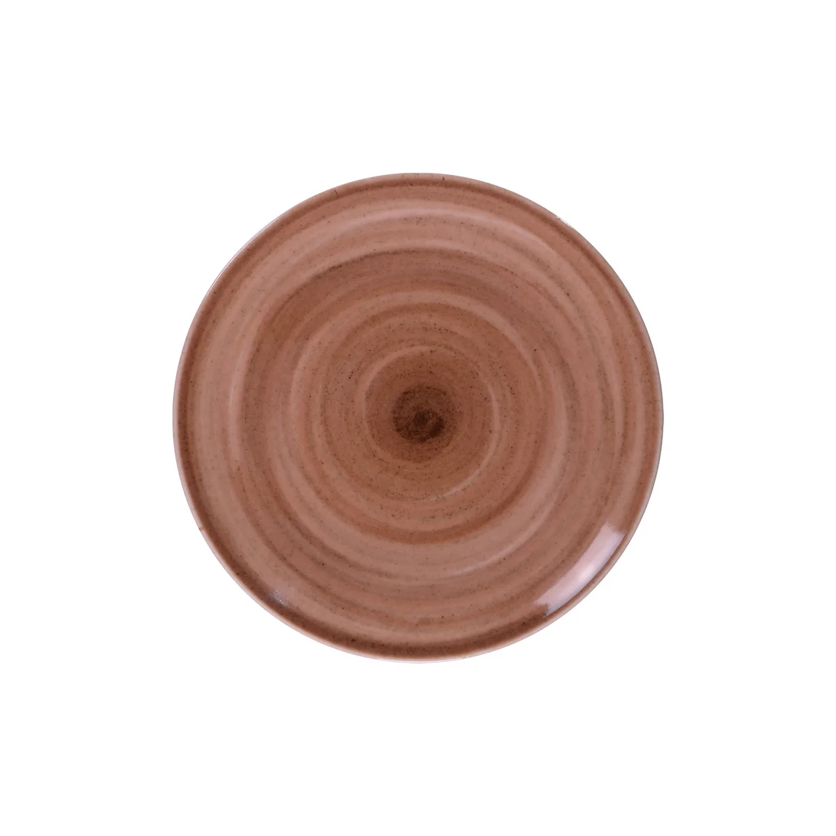 Prato Sobremesa Tramontina Paraty Mocha em Porcelana 19 cm
