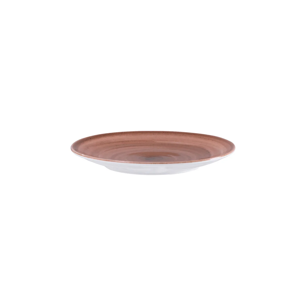 Prato Sobremesa Tramontina Paraty Mocha em Porcelana 19 cm