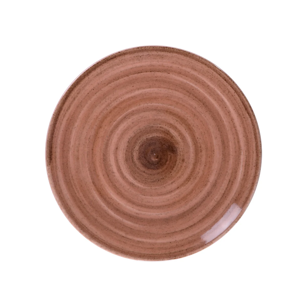 Prato Sobremesa Tramontina Paraty Mocha em Porcelana 23 cm